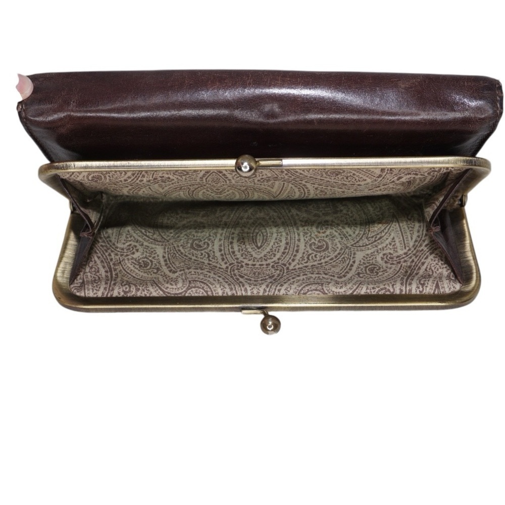 HOBO Limited Edition  International Rachel Continental Brown Leather Wallet - Picture 13 of 13